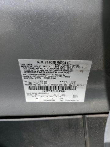 Photo 10 from auction – 2014 FORD FUSION SE with VIN 3FA6P0HD3ER125925