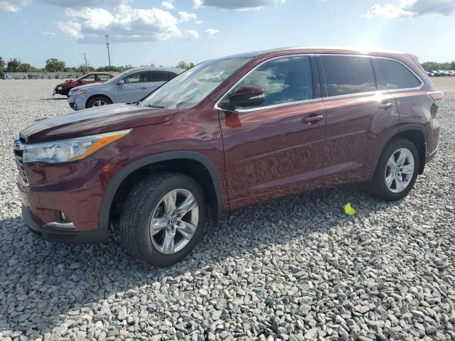 TOYOTA HIGHLANDER 2016 with VIN 5TDDKRFH9GS234643 - Photo from auction