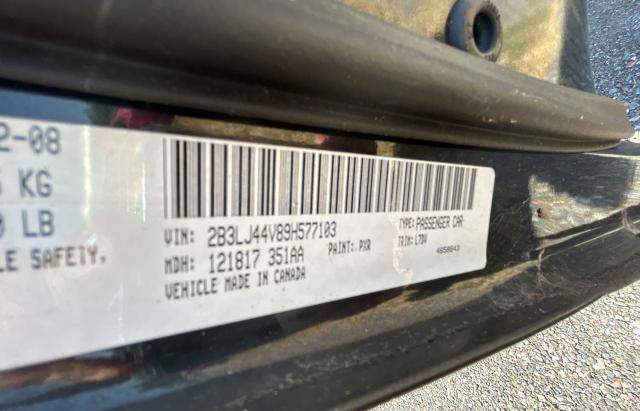 Photo 10 from auction – 2009 DODGE CHALLENGER with VIN 2B3LJ44V89H577103