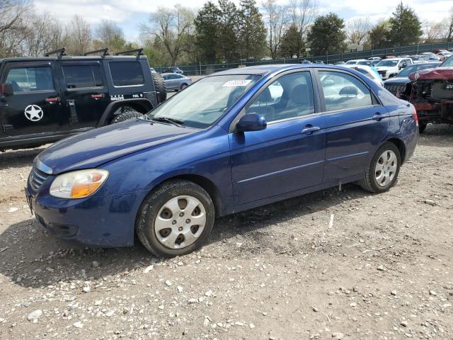 KIA SPECTRA EX 2008 with VIN KNAFE122285583067 - Photo from auction