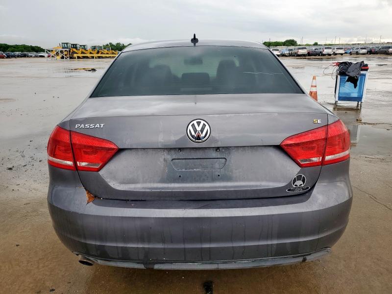 Photo 6 from auction – 2012 VOLKSWAGEN PASSAT SE with VIN 1VWBP7A34CC010861