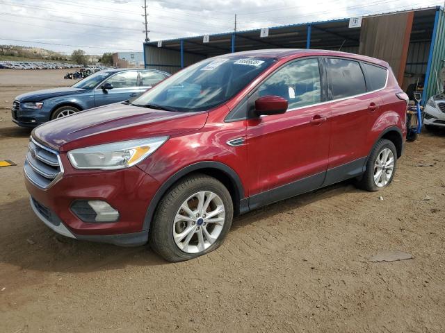FORD ESCAPE SE 2017 with VIN 1FMCU9GD8HUC11977 - Photo from auction