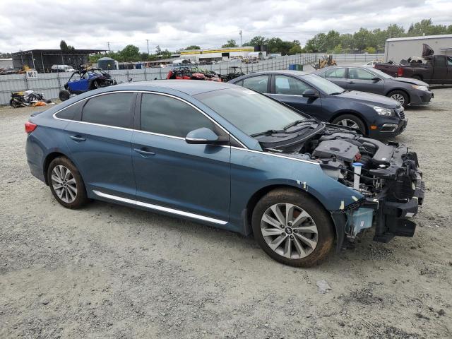 Photo 4 from auction – 2016 HYUNDAI SONATA SPO with VIN 5NPE34AF6GH413349