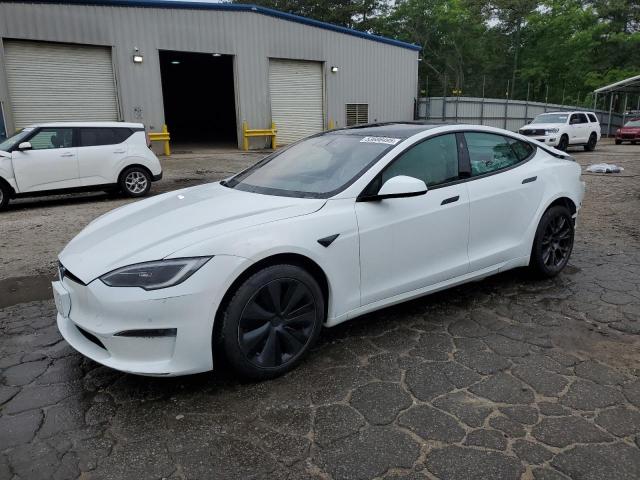 TESLA MODEL S 2022 with VIN 5YJSA1E59NF488969 - Photo from auction