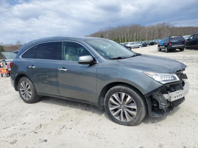 Photo 4 from auction – 2016 ACURA MDX TECHNO with VIN 5FRYD4H49GB037158