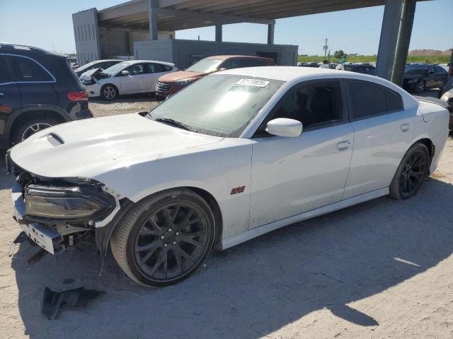 DODGE CHARGER R/ 2018 with VIN 2C3CDXGJ0JH225447 - Photo from auction
