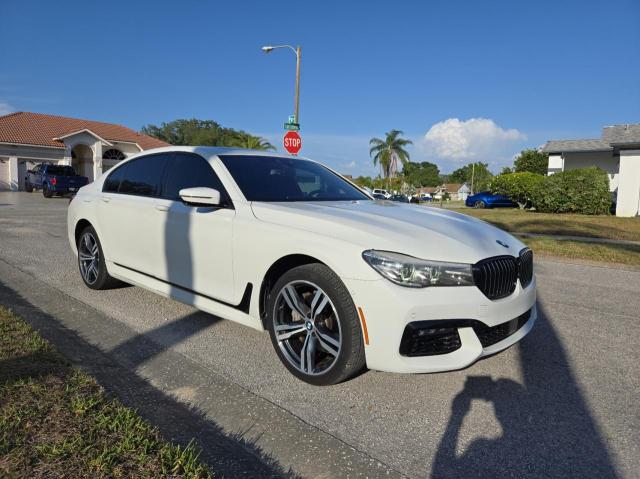 BMW 740 I 2017 with VIN WBA7E2C54HG740427 - Photo from auction