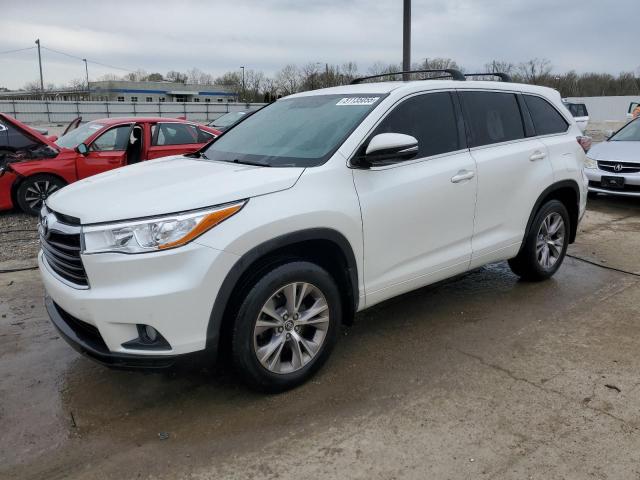 TOYOTA HIGHLANDER 2016 with VIN 5TDBKRFH1GS277655 - Photo from auction