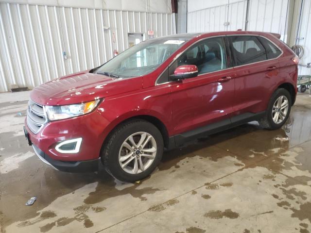 FORD EDGE SEL 2015 with VIN 2FMTK4J81FBB30262 - Photo from auction