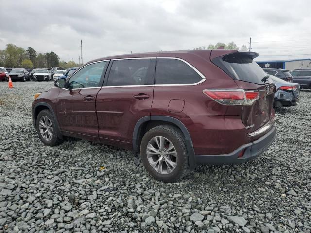 Photo 2 from auction – 2015 TOYOTA HIGHLANDER with VIN 5TDBKRFH3FS214460