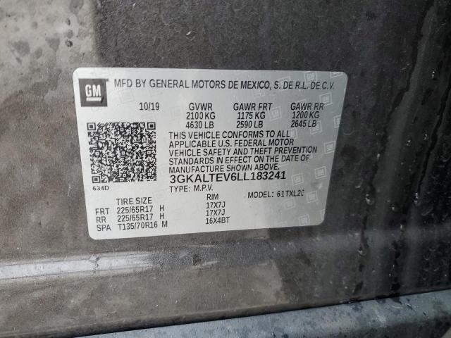 Photo 14 from auction – 2020 GMC TERRAIN SL with VIN 3GKALTEV6LL183241