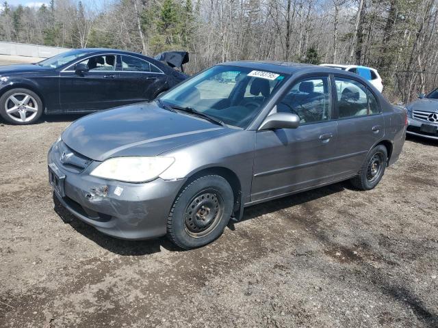 HONDA CIVIC LX 2005 with VIN 2HGES16605H048765 - Photo from auction
