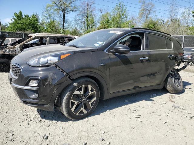 KIA SPORTAGE E 2021 with VIN KNDPNCAC9M7936755 - Photo from auction