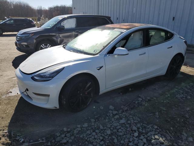 TESLA MODEL 3 2018 with VIN 5YJ3E1EB5JF055822 - Photo from auction