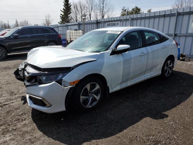 HONDA CIVIC LX 2019 with VIN 2HGFC2F55KH043913 - Photo from auction