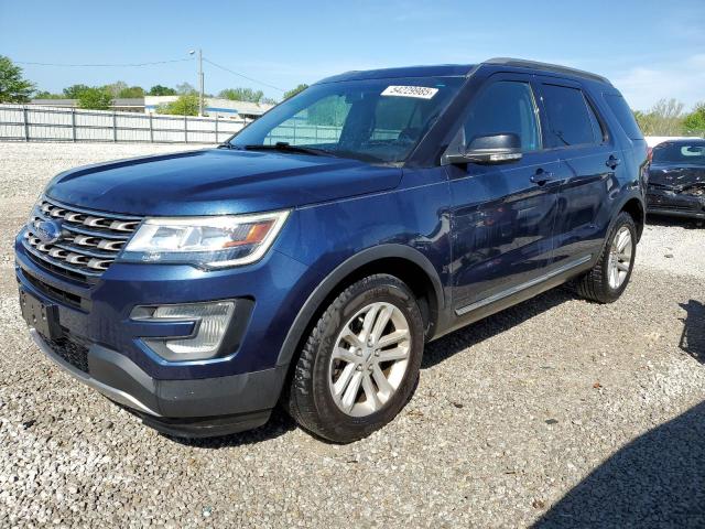 FORD EXPLORER X 2017 with VIN 1FM5K7D83HGA87366 - Photo from auction