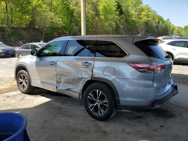 Photo 2 from auction – 2016 TOYOTA HIGHLANDER with VIN 5TDKKRFH6GS131302