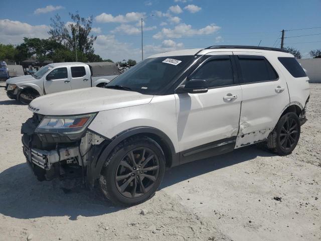 FORD EXPLORER X 2018 with VIN 1FM5K7D88JGA87207 - Photo from auction