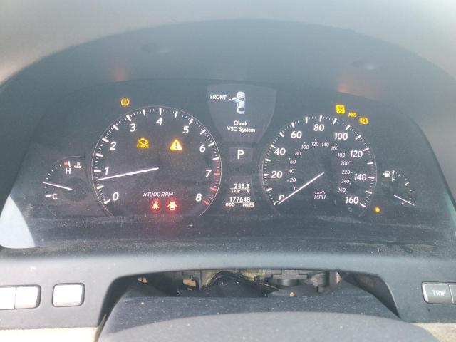 Photo 9 from auction – 2008 LEXUS LS 460 with VIN JTHBL46F485067927