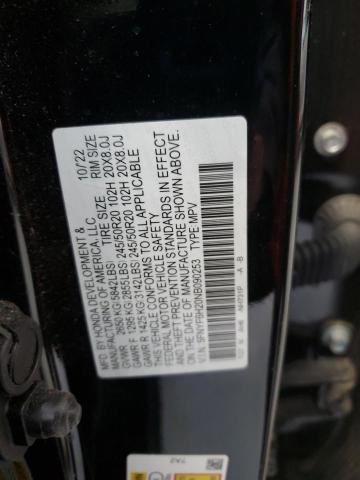 Photo 14 from auction – 2022 HONDA PILOT SE with VIN 5FNYF6H20NB090253