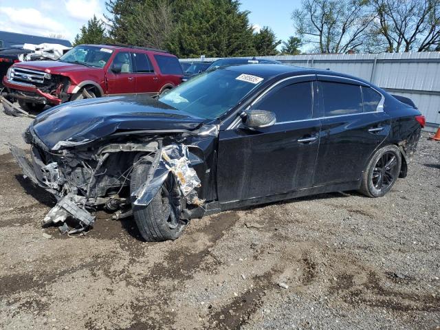INFINITI Q50 BASE 2015 with VIN JN1BV7AR4FM416055 - Photo from auction