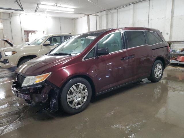 HONDA ODYSSEY LX 2013 with VIN 5FNRL5H28DB091849 - Photo from auction