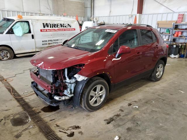 CHEVROLET TRAX 1LT 2022 with VIN KL7CJPSM8NB507269 - Photo from auction