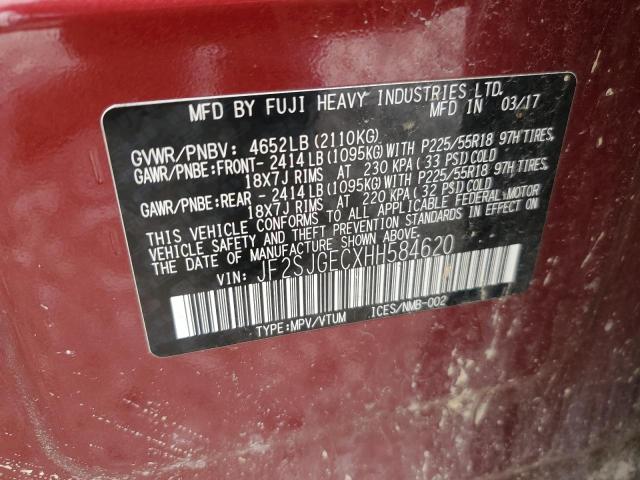 Photo 14 from auction – 2017 SUBARU FORESTER 2 with VIN JF2SJGECXHH584620