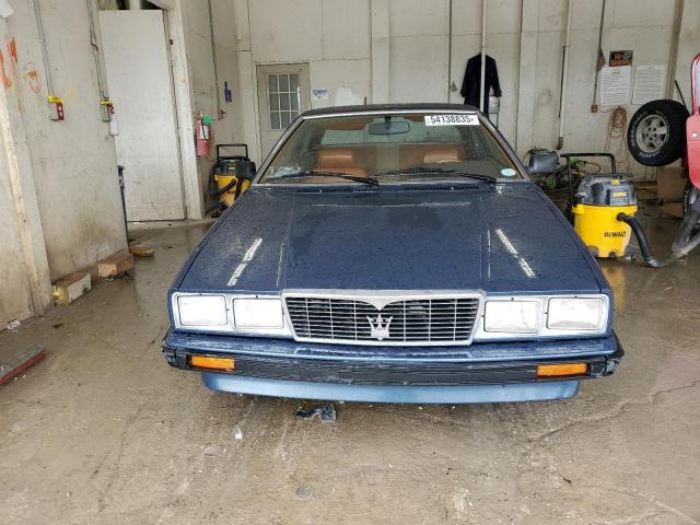 Photo 5 from auction – 1984 MASERATI BITURBO with VIN ZAMAL1104EB319330