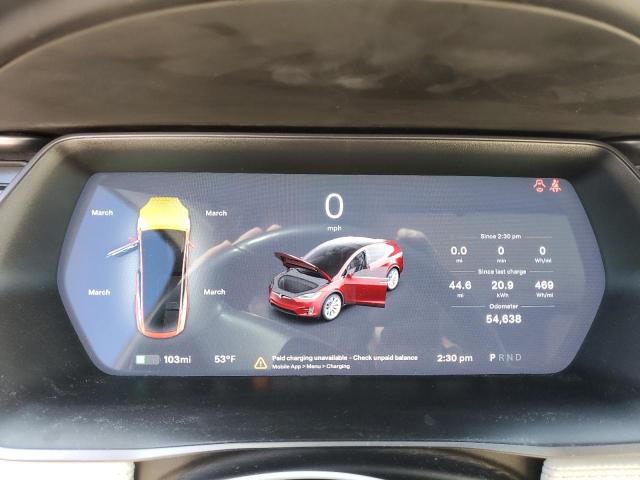 Photo 9 from auction – 2019 TESLA MODEL X with VIN 5YJXCBE20KF151193