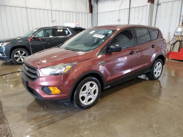 FORD ESCAPE S 2018 with VIN 1FMCU0F72JUB06591 - Photo from auction
