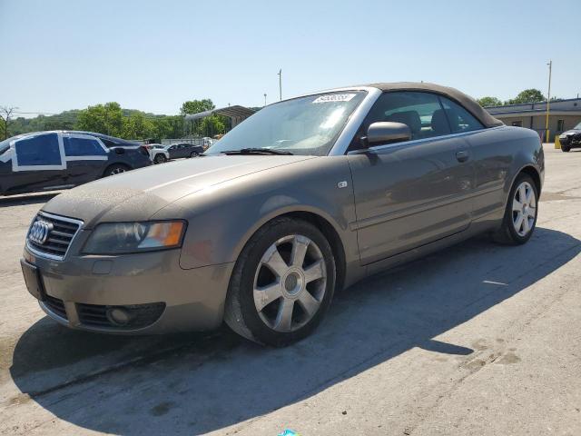AUDI A4 1.8 CAB 2004 with VIN WAUAC48H74K004096 - Photo from auction