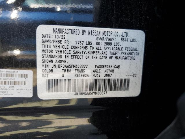 Photo 14 from auction – 2023 NISSAN ARIYA VENT with VIN JN1BF0AA5PM403377
