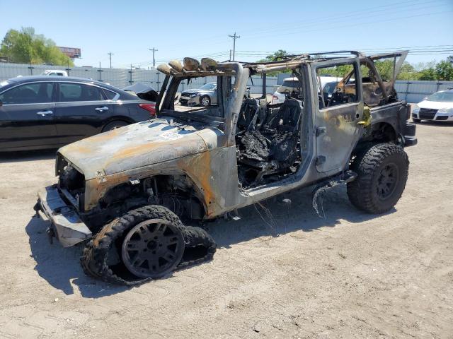 JEEP WRANGLER U 2014 with VIN 1C4HJWEG7EL257834 - Photo from auction