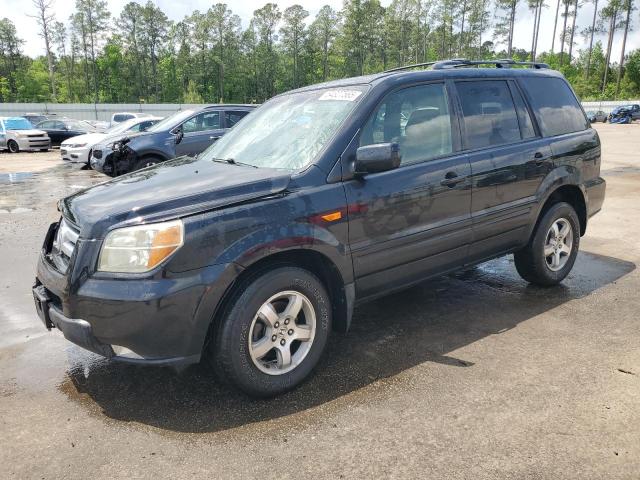 HONDA PILOT EX 2006 with VIN 2HKYF18536H554183 - Photo from auction