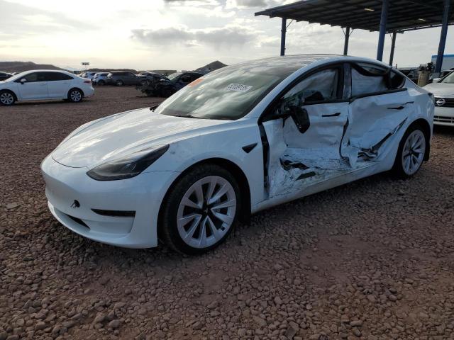 TESLA MODEL 3 2022 with VIN 5YJ3E1EA1NF299075 - Photo from auction