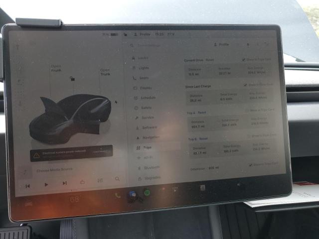 Photo 9 from auction – 2025 TESLA MODEL 3 with VIN 5YJ3E1EA7SF966534