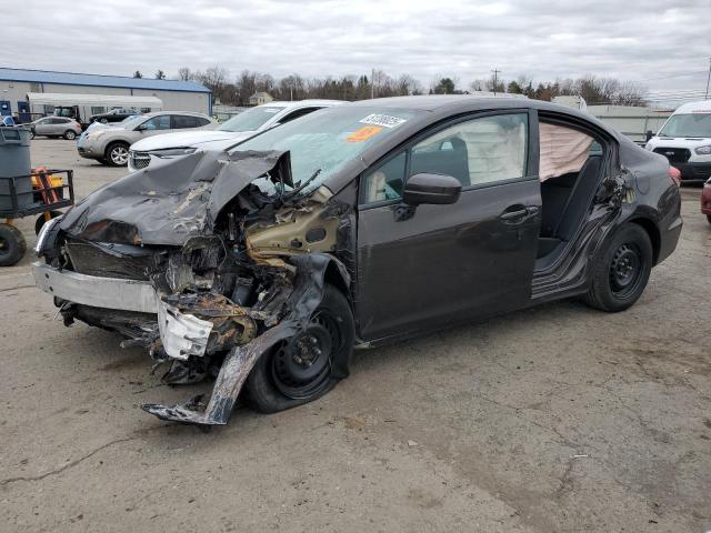 HONDA CIVIC LX 2014 with VIN 2HGFB2F57EH511695 - Photo from auction