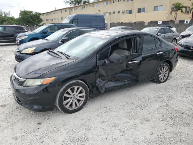 HONDA CIVIC EX 2012 with VIN 19XFB2F8XCE056181 - Photo from auction
