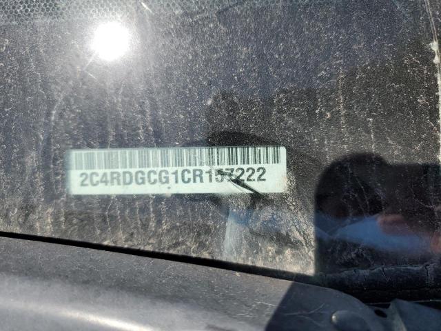 Photo 14 from auction – 2012 DODGE GRAND CARA with VIN 2C4RDGCG1CR157222