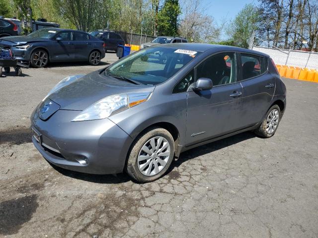 NISSAN LEAF S 2015 with VIN 1N4AZ0CP6FC334095 - Photo from auction