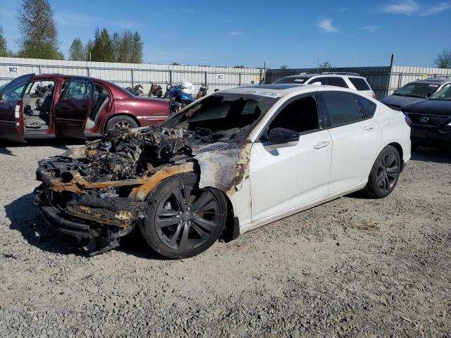 ACURA TLX TECH A 2022 with VIN 19UUB5F52NA004243 - Photo from auction