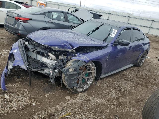 BMW M3 COMPETI 2022 with VIN WBS43AY04NFN16250 - Photo from auction