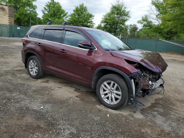 Photo 4 from auction – 2016 TOYOTA HIGHLANDER with VIN 5TDBKRFH3GS267872