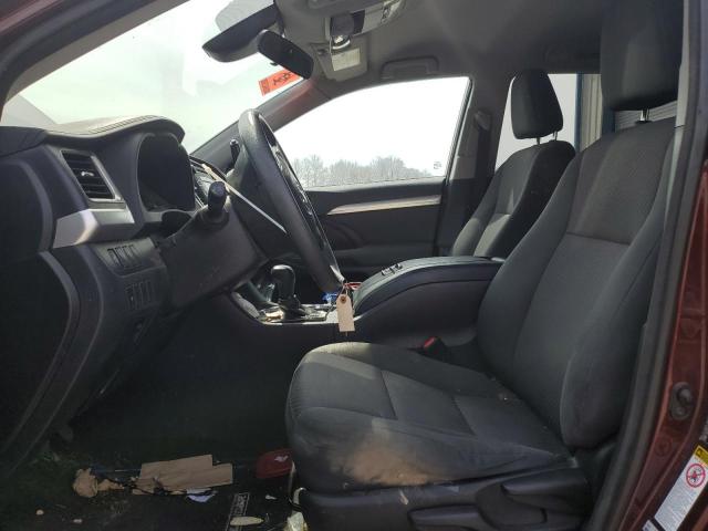 Photo 7 from auction – 2018 TOYOTA HIGHLANDER with VIN 5TDBZRFH3JS491971