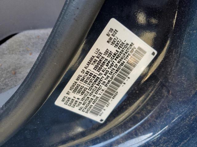 Photo 14 from auction – 2010 HONDA ODYSSEY EX with VIN 5FNRL3H77AB007984