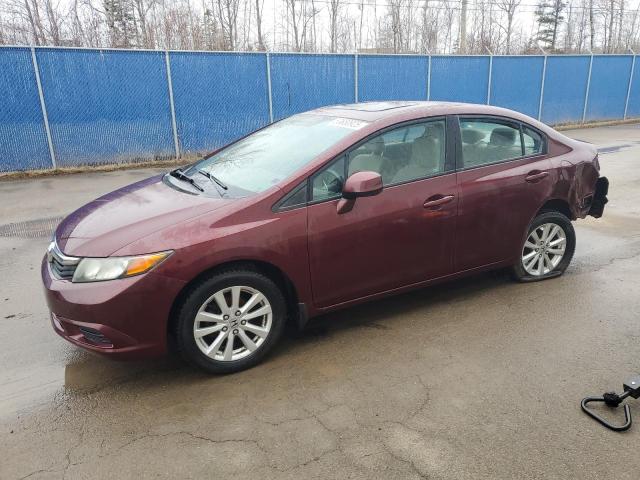 HONDA CIVIC LX 2012 with VIN 2HGFB2E56CH048687 - Photo from auction
