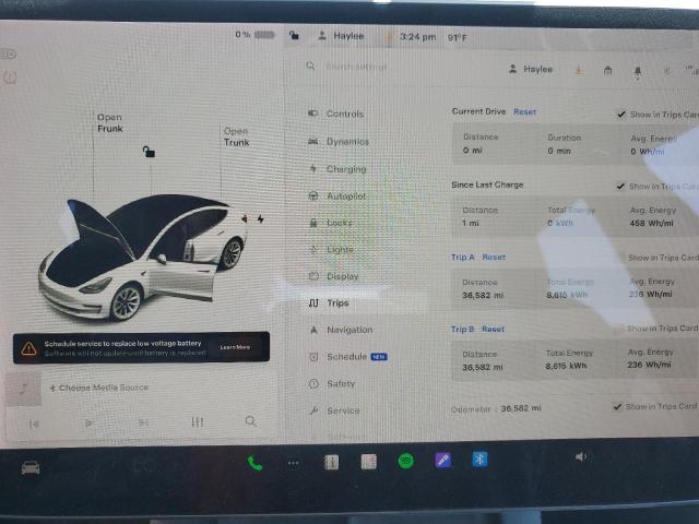 Photo 9 from auction – 2021 TESLA MODEL 3 with VIN 5YJ3E1EA4MF031944