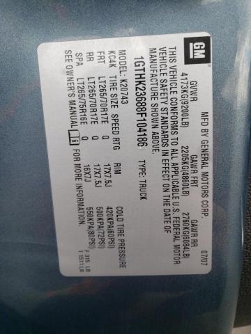 Photo 14 from auction – 2008 GMC SIERRA K25 with VIN 1GTHK23688F104186