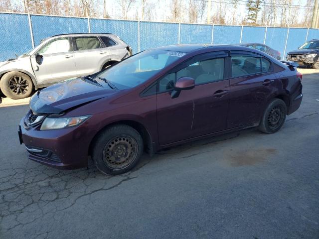 Photo 1 from auction – 2013 HONDA CIVIC LX with VIN 2HGFB2F40DH042777